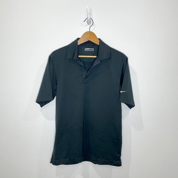 Nike Black Golf Fit Dry Polo Shirt - Picture 1 of 5